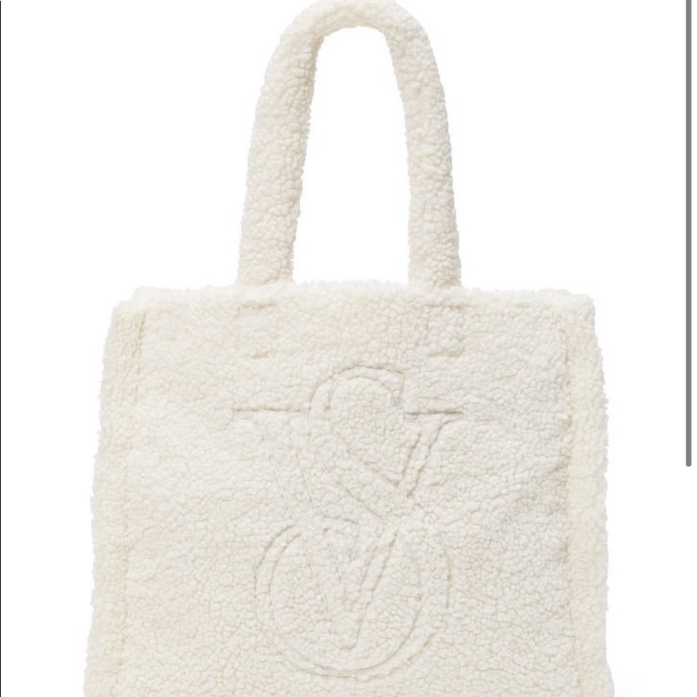 NWT Victoria’s Secret Sherpa Tote